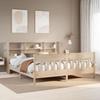 VidaXL Bed Frames Without Mattress 180x200 Cm Solid Pine Wood, Bed, Bedroom Furniture, Wooden Bed, Double Bed, 3323212