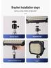 Rechargeable Outdoor Camping Lamp with Handheld Bracket - Super Bright Emergency and Market Stall Light.