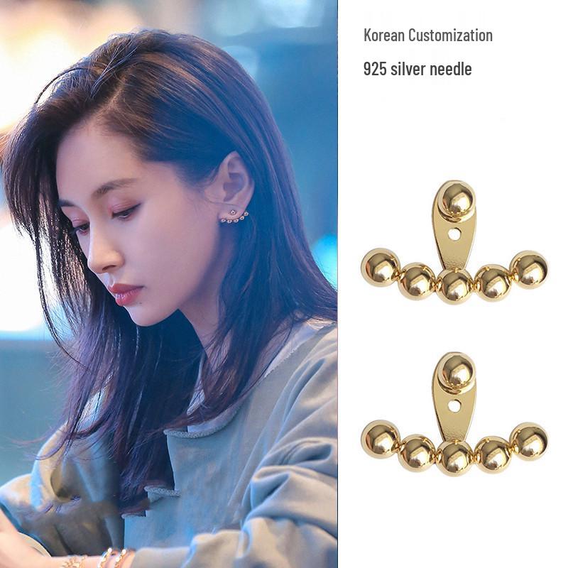 

Корейские серьги-цветы с жемчугом класса люкс 2025 года: Роскошный нишевый дизайн для женщин