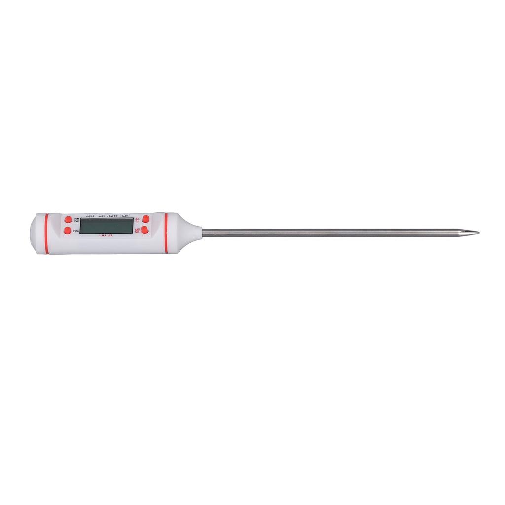 Digital Meat Thermometer with Long Probe Instant Read Food Thermometer with Large Display for