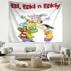 Ed Eddy Mystery Quick-Dry Tapestry Hanging for Bedroom,Livingroom, Playroom,Decor Art Room Wall Tapestry Holiday and Birthday Gifts