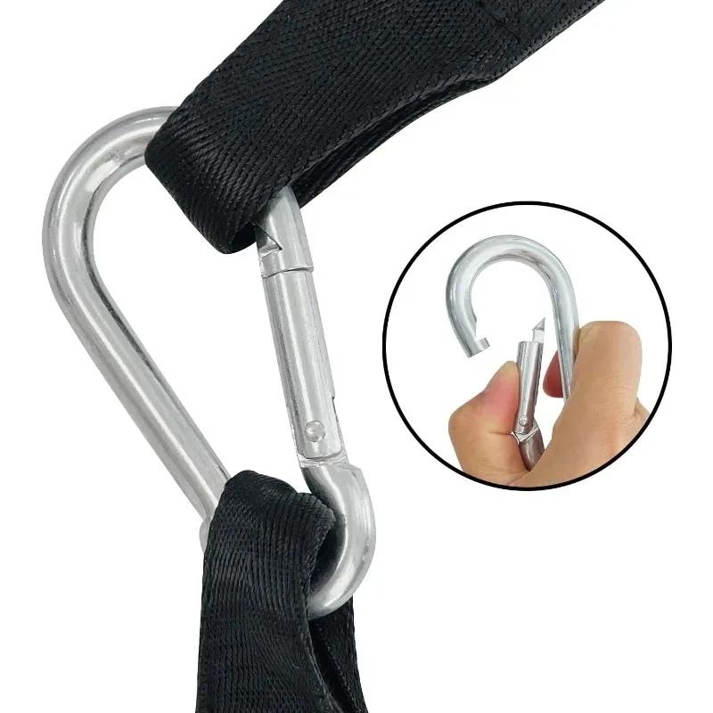 Fitness AB Sling Straps Suspension Rip-Resistant Heavy Duty A Pair for Pull Up Bar Hanging Leg Raiser Gym Home Fitness Equipment