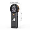 500X Portable Digital Folding Microscope Magnifier 2Inch IPS Screen Handheld Microscope Camera 8 Leds for Jewelry Watch Repair