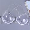 Dames 3/4 Cup Transparante Heldere Push-up Beha Ultra-dunne Band Onzichtbare Beha's Lingerie