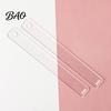 Polymer Clay Rolling Guides 1 Pair Acrylic Depth Guide, 2/3/4/5/6mm Pottery Pin Thickness Control Ruler Transparent for DIY Tools Guide