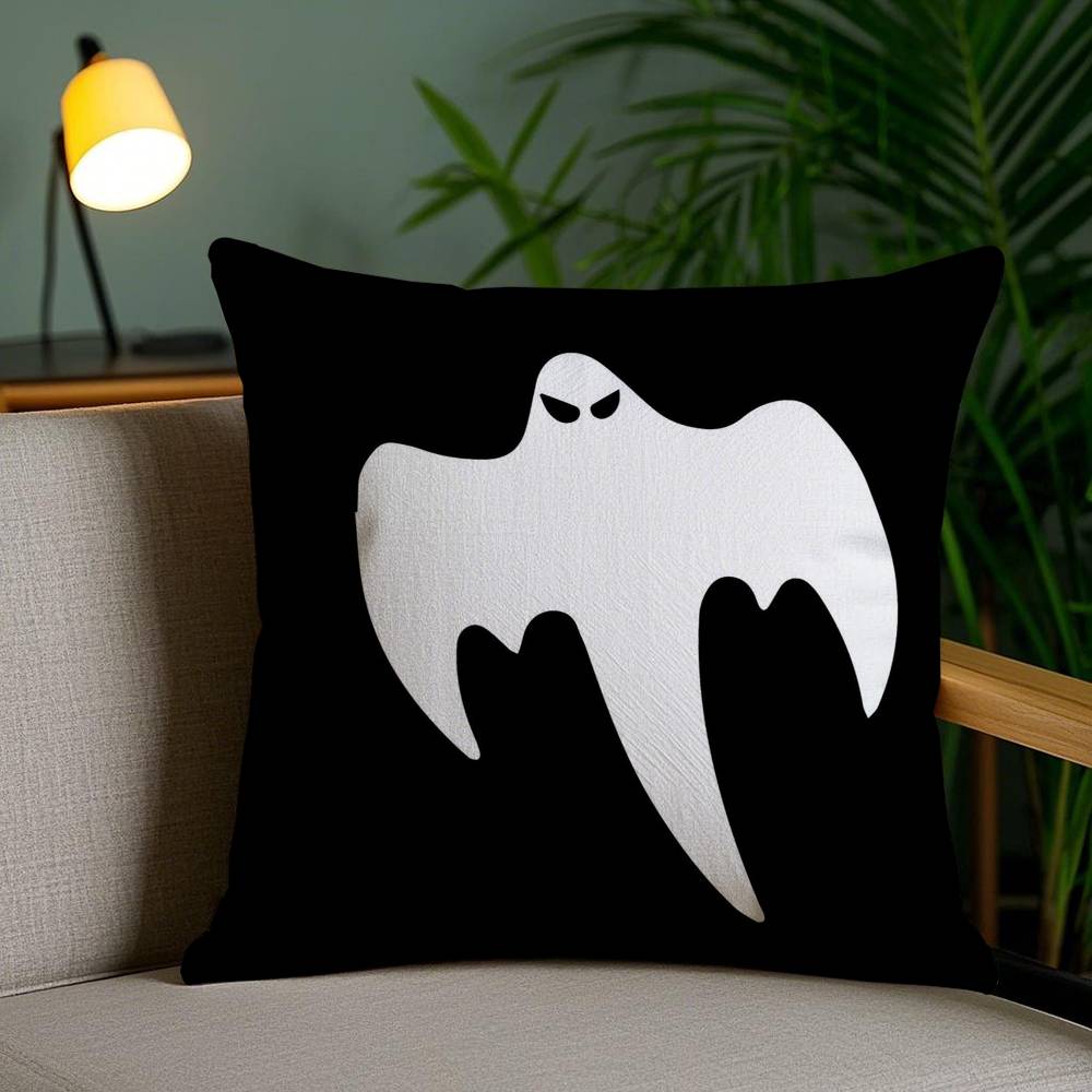 Luxury Car K-koenigsegg Logo Pillow Case Office Sofa Dorm Chair Back Short Plush Double-sided Printing Home  Cushion Cover