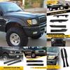 For Toyota Tacoma 1998-2000 Front Bumper Grille Headlight Filler Trim Panels Set