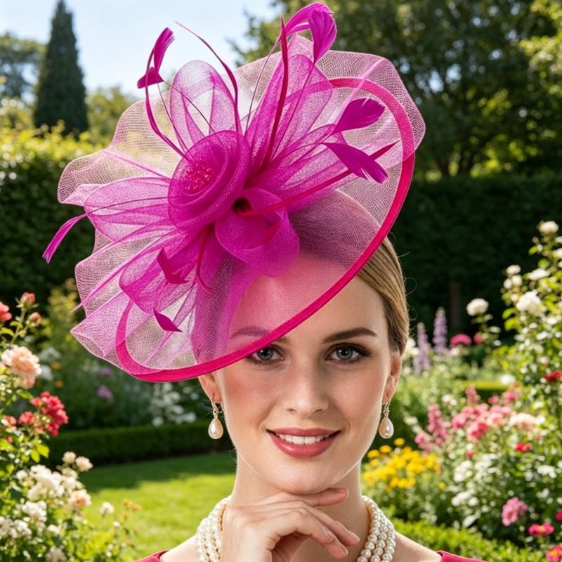 Delicaat Tule Sluier Hoofddeksel Fascinator Hoofdband Voor Bruiloften Feesten En Speciale Gelegenheden Meerdere Stijlvolle Kleuren