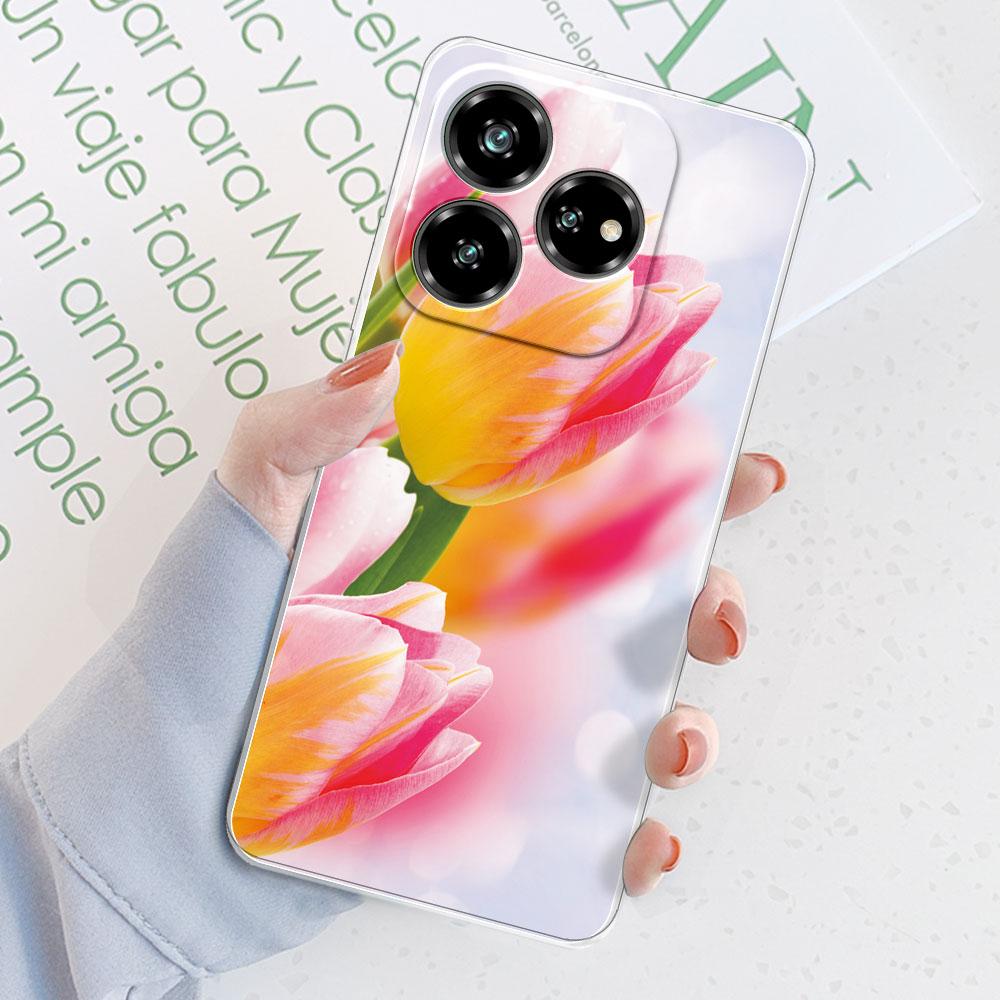 For ZTE Axon 60 4G Case Back Cover For ZTE Blade V60 4G Funda Shockproof Clear Soft Silicone Phone Case for ZTE Blade V40S Coque