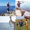 Portable Telescopic Carbon Fishing Rod Spinning Fish Hand Fishing Tackle Sea Rod Ocean Rod Tackle