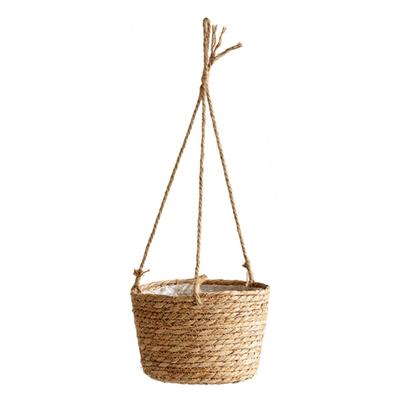 Cesti Appesi Organizer per Utensili da Cucina Intrecciati Fioriere da Giardino Fioriera
