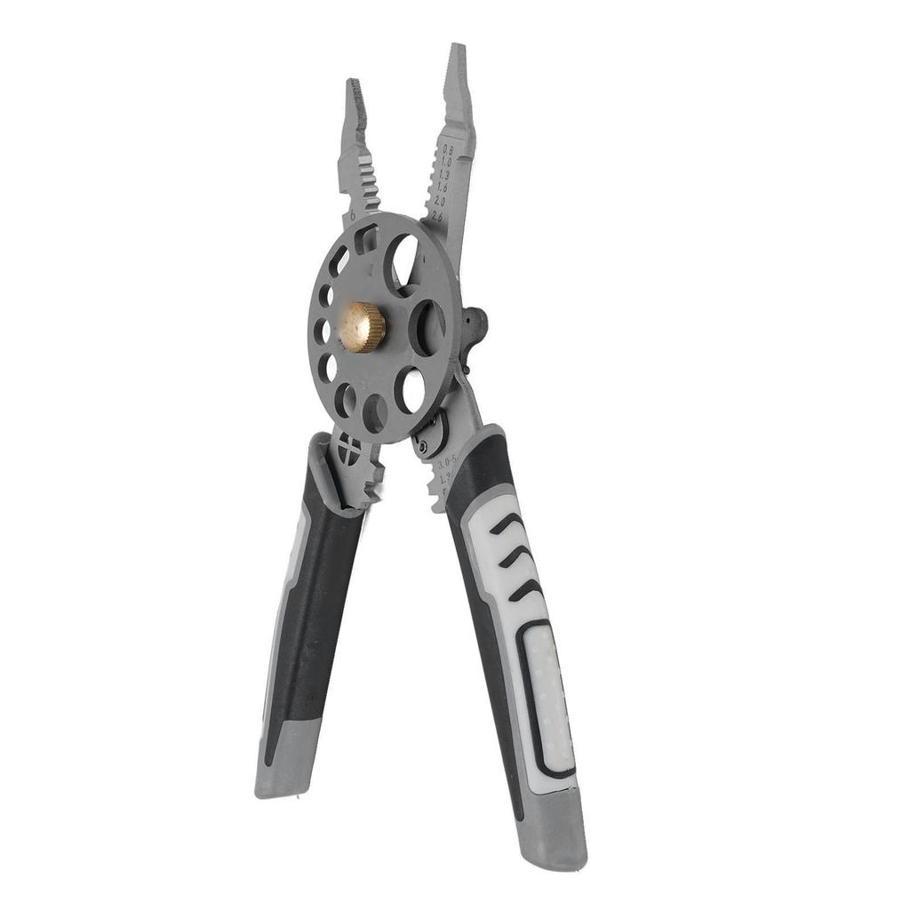 Wire Stripper Ergonomic Rubber Coated Handle Professional High Efficiency Multifunctional Wire Splitting Pliers for Repairing