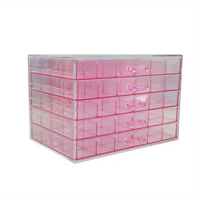 Drawer Style Transparent Jewelry Box Large Capacity Ring Earring Necklace Acrylic Jewelry Sorting Box Jewelry Box Organizer