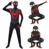The Into Spiderman Spiderverse Kids Adult Costume Miles Morales Cosplay Suit
