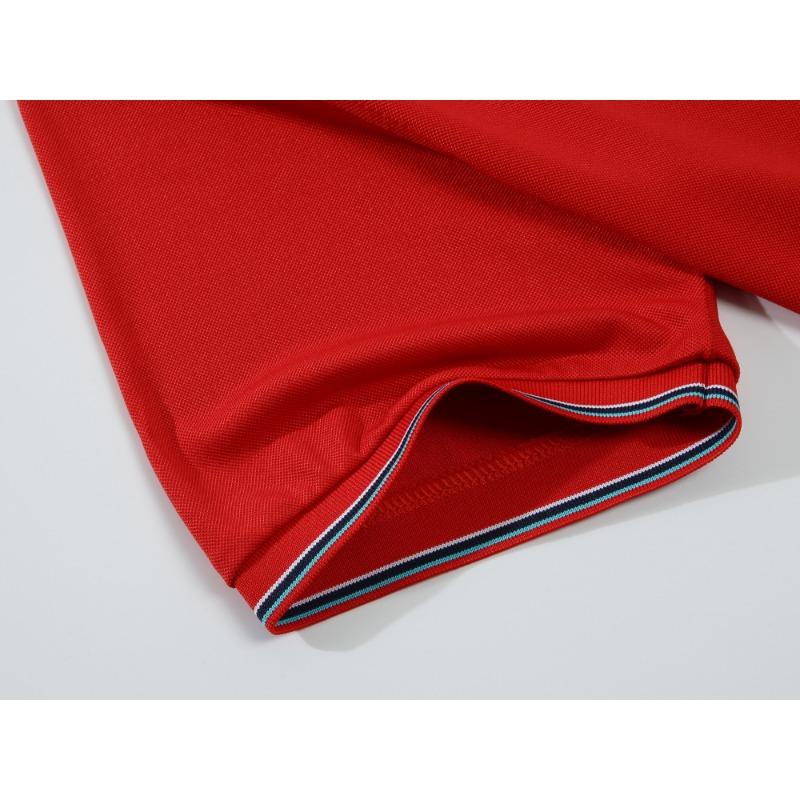 2026 Summer Short-sleeved T-shirt Men's Polo Business Casual Polo Shirt Men's Slim Fashion Men's Polo Cotton High-quality T-shirt Simple Outdoor