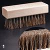 Useful Wood Handle Shoe Brush Polish Brush Plastic Hair Soft Pig Hair Brush Sneaker Shoe Cleaning Brush Laundry Brush