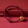 Peach Basket Red Rope Bracelet for Couples, Kids, and Adults - Anti-Startle Amulet and Friendship Gift for Men and Women