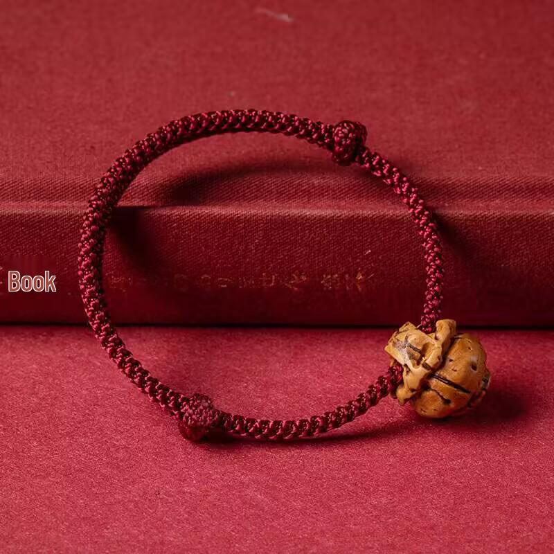 Peach Basket Red Rope Bracelet for Couples, Kids, and Adults - Anti-Startle Amulet and Friendship Gift for Men and Women