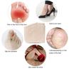 1Pair Metatarsal Sleeve Pads Anti-Slip with Gel Pads Ball of Foot Cushions, Forefoot Cushion Pads Help Neuroma,Calluses Blisters