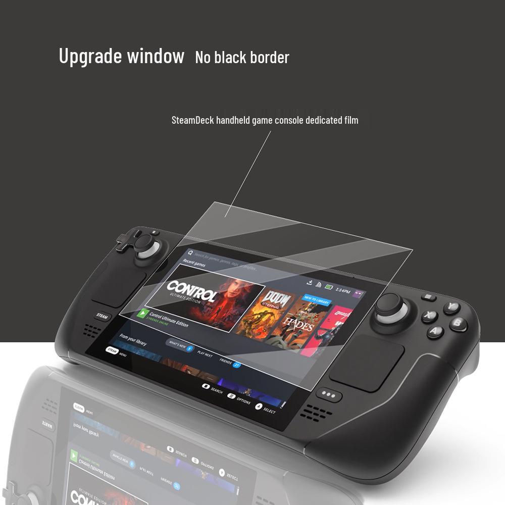 Steam Deck Tempered Glass Screen Protector