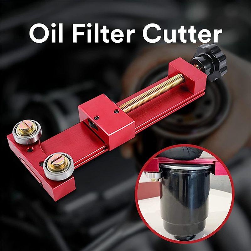 Durable-66490 Oil Filter Cutter Oil Filter Removal Tool Universal Cutting Range 1-3/4 Inch To 5-3/4 Inch