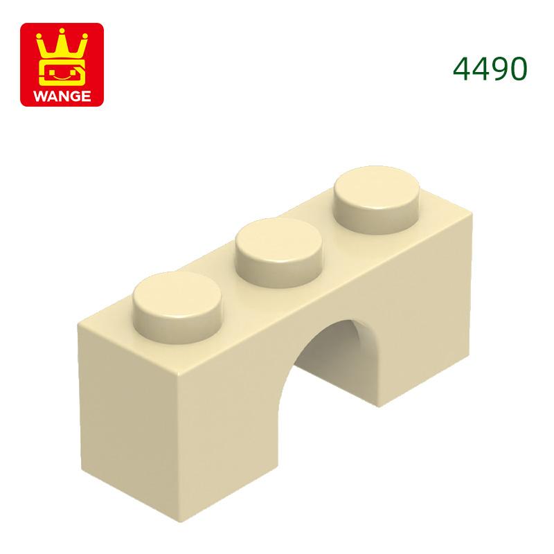 97Pcs/Lot 4490 Arch 1x3 Building Blocks Moc Accessories Compatible with Brick DIY Children Toys Gift Box