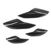 Bumper Fin Car Front Bumper Side Splitter Canards Lip Spoiler Deflector Replacement for