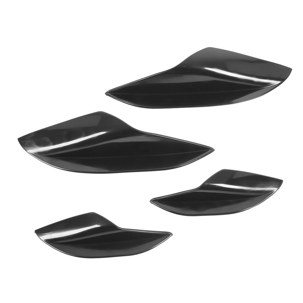 Bumper Fin Car Front Bumper Side Splitter Canards Lip Spoiler Deflector Replacement for