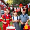 Firefighter Party Decorations Firetruck Party Decoration Fireman Party Decor Supplies Hanging Swirls Party Streamers 24pcs Kids Baby Shower Fire