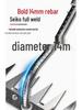 Manganese Steel Five-Tooth Weeding & Planting Rake - Multifunctional Soil Loosening Tool