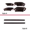 For Chevrolet Corvette C7 2014-2019 ABS Black Car Rear Tail Light Rear fog lamps Blackout Cover Trim Sticker Car Accessories