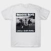 Asiatische Größe Baumwolle Unisex T-Shirt Druck T-Shirt Beastie Boys Cheack Your Head T-Shirt No-Cut Print Reguläre Passform