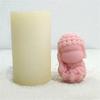 Statue Candle Mold for Making Candle Gypsum Ornaments Home Decorations DIY Craft,  3D Statue Candle Silicone Mold