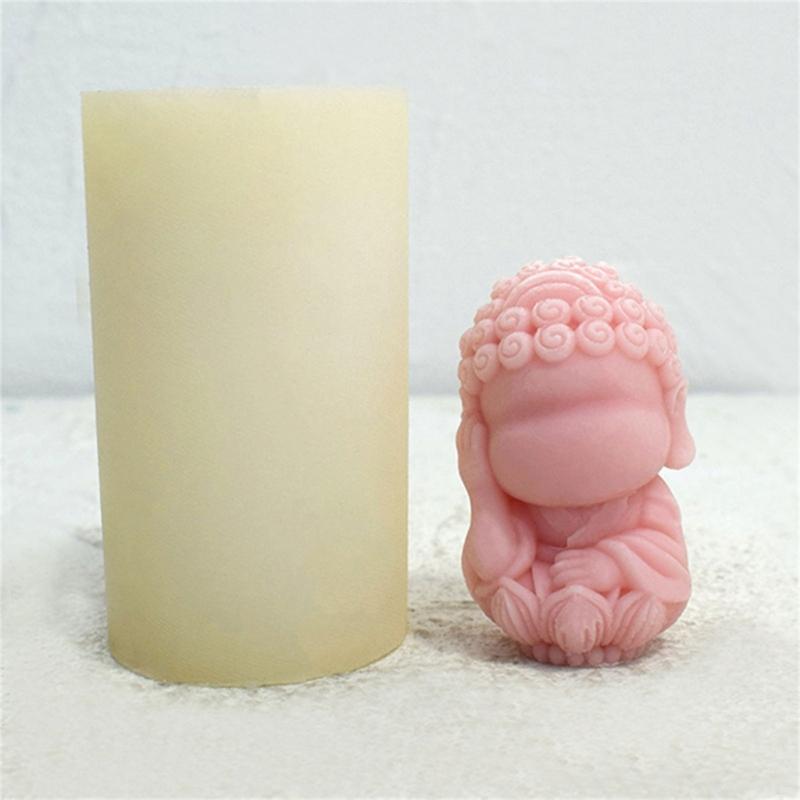 Statue Candle Mold for Making Candle Gypsum Ornaments Home Decorations DIY Craft,  3D Statue Candle Silicone Mold