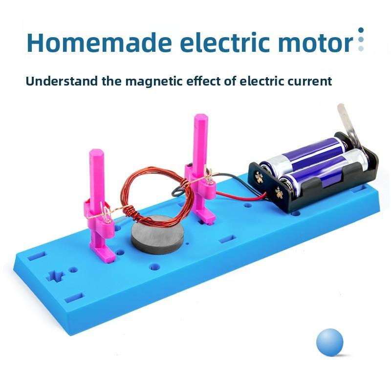 Diy Science Experiment Kit For Kids With Motor Electromagnetic Coil Educational Toy For Learning