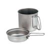 Snow Peak Cooker Titanium Lightweight Deep Trek 900ml with Storage Case Climbing Disaster Prevention SCS-008T