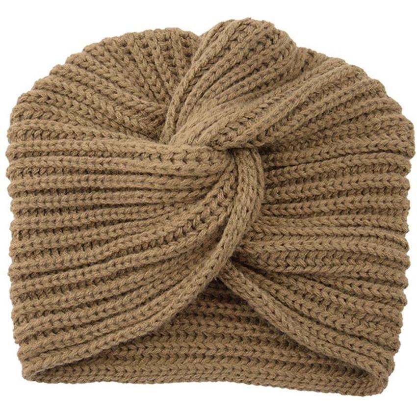 Mulheres muçulmano turbante cabeça envoltório boné de malha câncer quimio chapéu perda de cabelo headwear