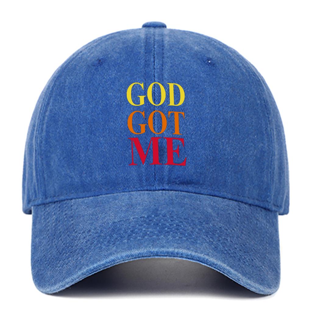 Colorful letter printed baseball cap, street casual sun hat suitable for daily wear, outdoor sports, fishing and sun protection