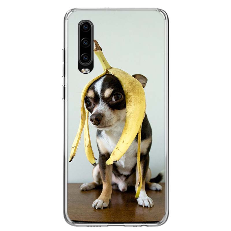 Husă pentru telefon Chihuahua Puppy Teacup Dogs pentru Huawei P30 P20 P10 P40 P50 Pro Mate 20 40 30 10 Lite Populare Fundas Art Gift