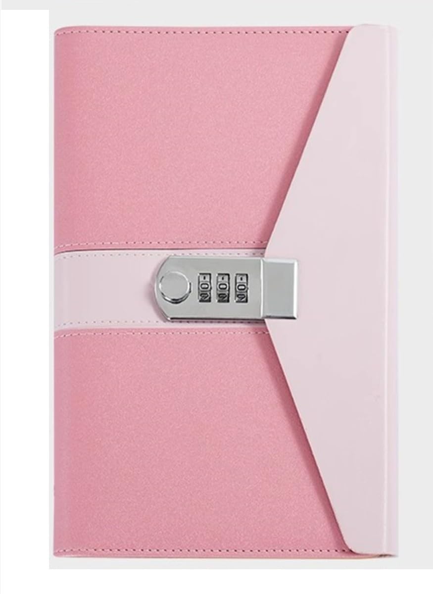 

Water-repellent bankbook case with lock, perfect for storing documents, business cards, and sticky notes. Also suitable for managing household