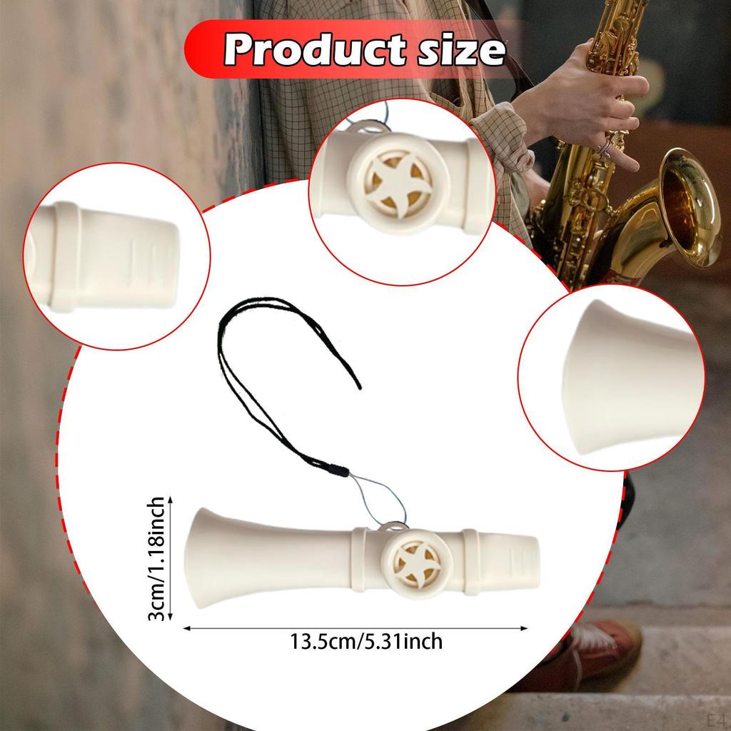 Kazoo Compatible con Guitarra, Ukelele, Violín, Piano - Para Todos los Usuarios