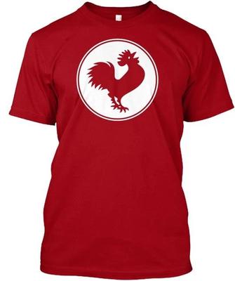 The Rooster Tee 100% Cotton T-shirt Mens Tees Top Made In the USA T-Shirt Tee Top Unisex