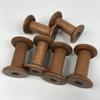 6Pcs Vintage Wooden Spools DIY Reels Organizer for Sewing Ribbons Twine Wood Crafts Tools Thread Wire Spool Needlework Supplie