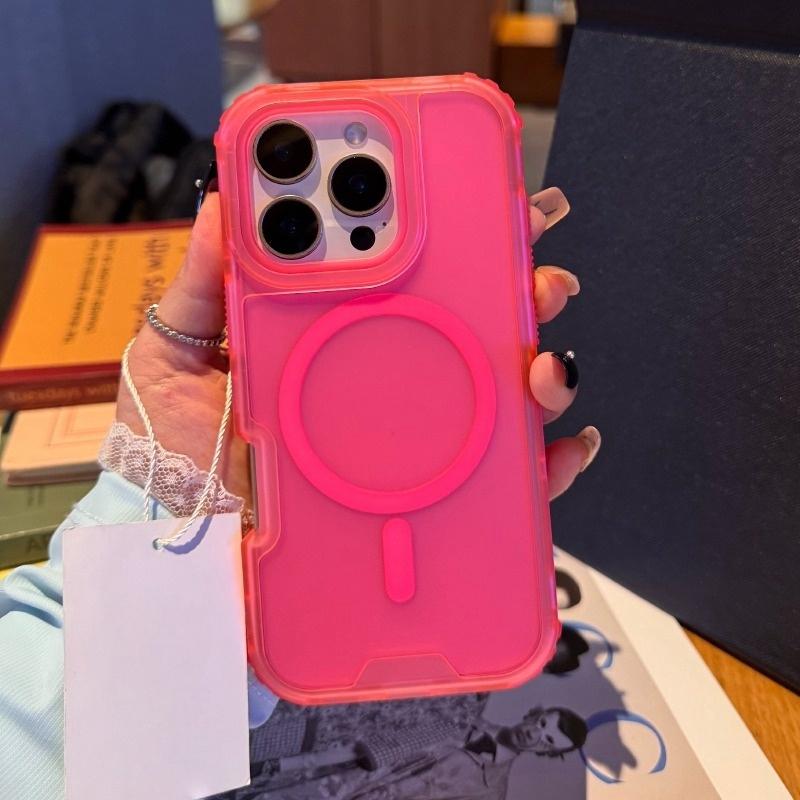 Matte Wireless Charging Magsafe Phone Case For For Iphone 11 12 13 14 15 16 Plus Magnetic Shockproof Bumper Cases Cover