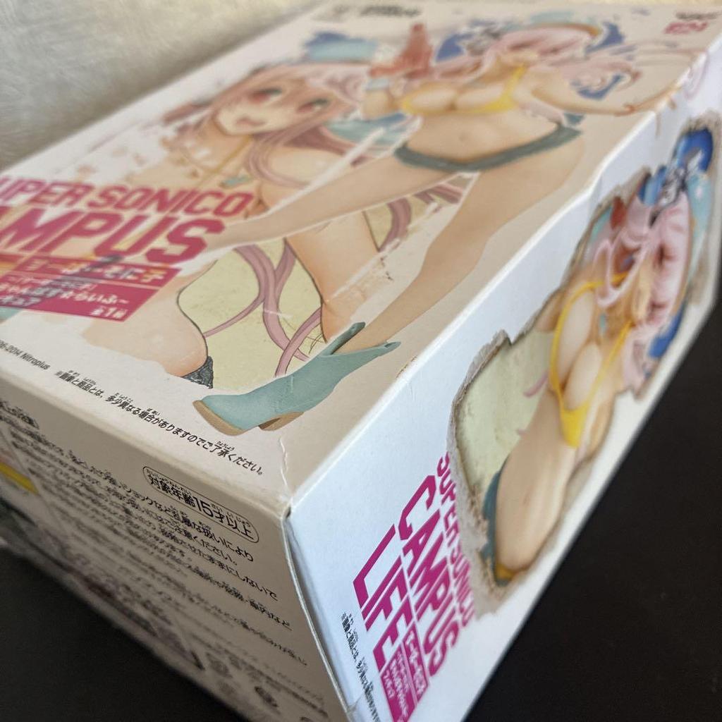 [USED] Super Sonico Holy Girl Black Campus Life SQ Figure