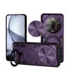 Para Nubia Focus Pro 5G Z2351N Funda Deslizante Cámara Anillo Magnético Soporte Protección Cubierta Trasera para ZTE Nubia Focus Pro 5G Capa Funda