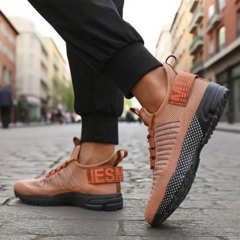 Comfort Running Shoe For Men Ultra Breathable Lightweight Gym Sneakers Comfortable Air-Boost Mesh Men'S Urban Jogging Shoes