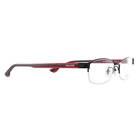 Police Glasses Sunglasses VPLD59J 0530 53 Square Half-rim Nylon Metal Titanium Optical