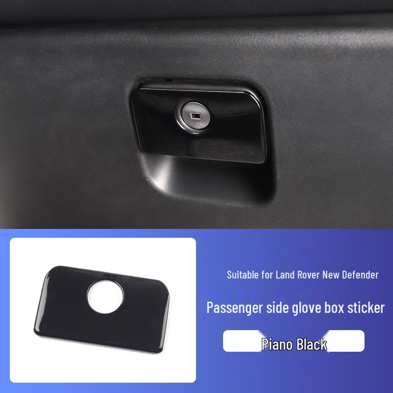 

Bright Black Trim Sticker for Land Rover New Defender (2020-2025): Console, Gear Shift & Air Vent