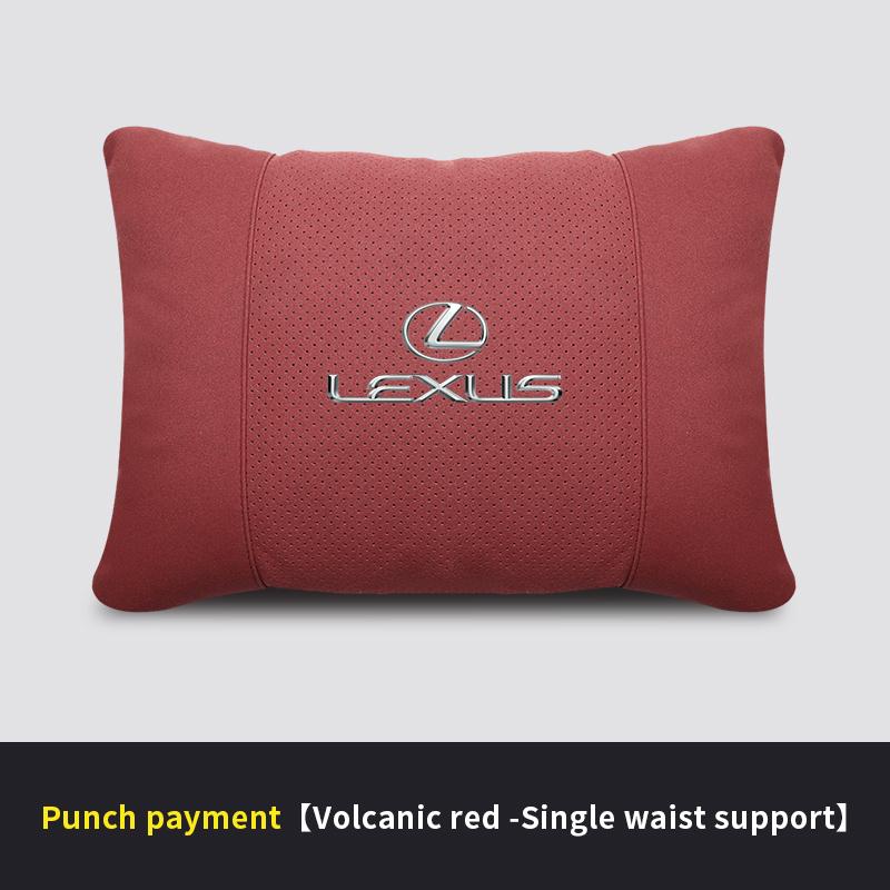 Car Headrest Neck Support Seat Lumbar Cushion Neck Pillow For Lexus F Sport LS500h RX300 GS300 IS300 NX300 LX570 ES200 ES300 HS